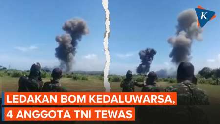 Ledakan Amunisi di Garut Tewaskan 4 Prajurit TNI dan 9 Warga Sipil