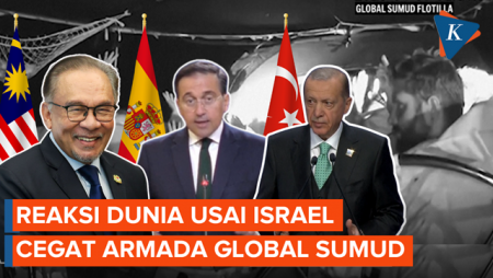 Turkiye, Spanyol, dan Malaysia Kecam Israel Kembali Cegat Armada Global Sumud