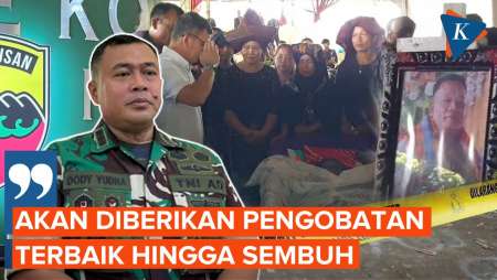 Kodam I Bukit Barisan Tanggung Pengobatan Korban Penyerangan TNI 