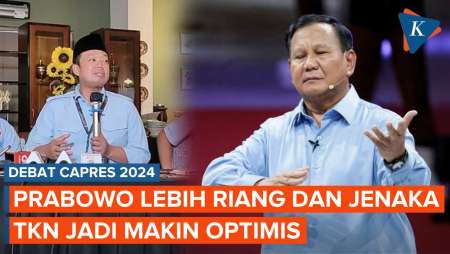 Penampilan Debat Prabowo Kali Ini Beda dengan Debat Pilpres 2019