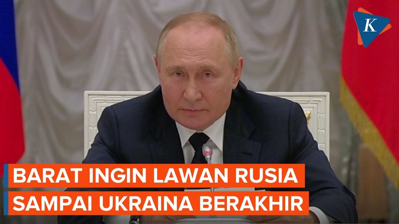 Putin Sebut Sekutu Barat Memicu Permusuhan dan Ingin Melawan Rusia