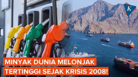 Melonjak! Harga Minyak Dunia Tembus Level Tertinggi Sejak Krisis 2008