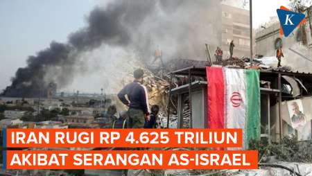 Iran Alami Kerugian Rp 4.625 Triliun Akibat Serangan AS-Israel