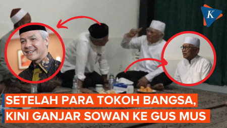 Giliran Ganjar Temui Gus Mus di Rembang