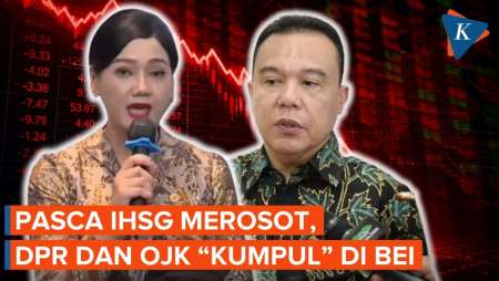 IHSG Anjlok, Wakil Ketua DPR RI Langsung Datangi BEI