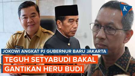 Jokowi Resmi Berhentikan Heru Budi, Angkat Teguh Setyabudi Jadi Pj Gubernur Jakarta