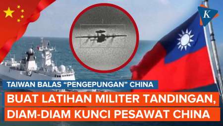 Taktik Balasan Taiwan: Gelar Latihan Tandingan Hingga Kunci Pesawat Militer China