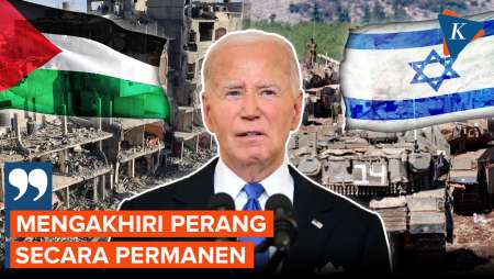 Biden Beri Garansi Gencatan Senjata Gaza Akhiri Perang Secara Permanen