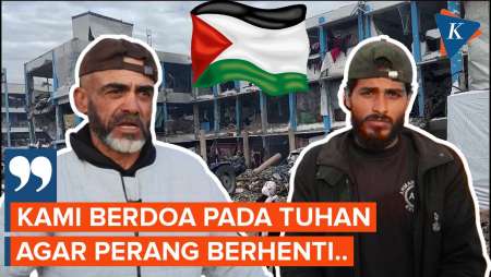 4 Bulan Perang Hamas-Israel, Ini Suara Hati Pengungsi Gaza