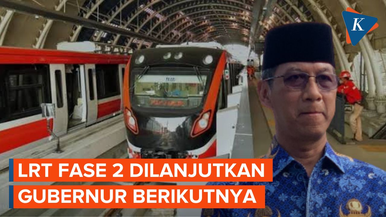 Penjelasan Pj Gubernur DKI Heru Budi Hartono Terkait Pembangunan LRT Fase 2