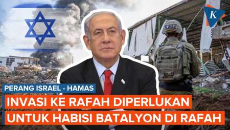 Israel Habis Akal Tumpas Hamas, Netanyahu Sebut Perlunya Invasi Darat ke Rafah
