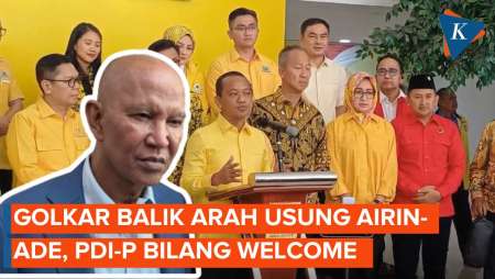 Respons PDI-P soal Golkar Balik Arah Ikut Usung Airin-Ade di Pilkada Banten