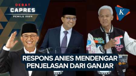 Anies Angguk-angguk Dengar Penjelasan Ganjar soal Kesehatan