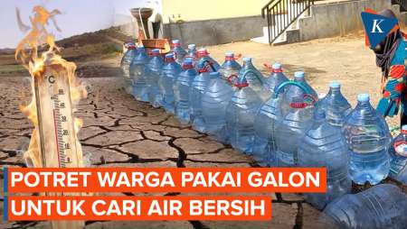 Susahnya Desa di Purworejo yang Kekeringan Dapatkan Air Bersih