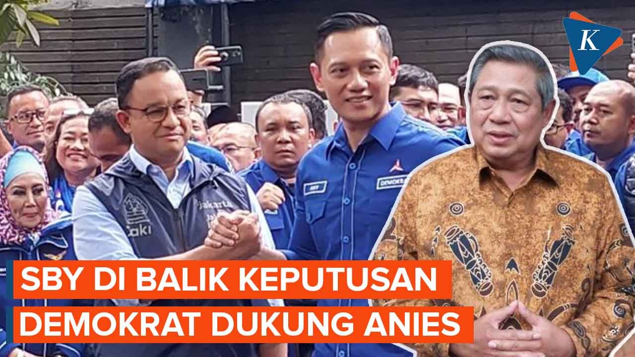 AHY Akui Ada SBY di Balik Keputusan Demokrat Dukung Anies