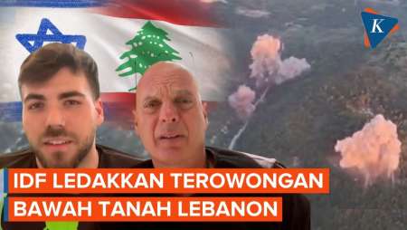 Tegang Di Perbatasan, Israel Ledakkan Terowongan Bawah Tanah Di Lebanon Selatan
