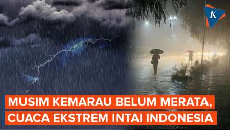 Cuaca Ekstrem Mengintai Indonesia, BMKG: Musim Kemarau Belum Merata