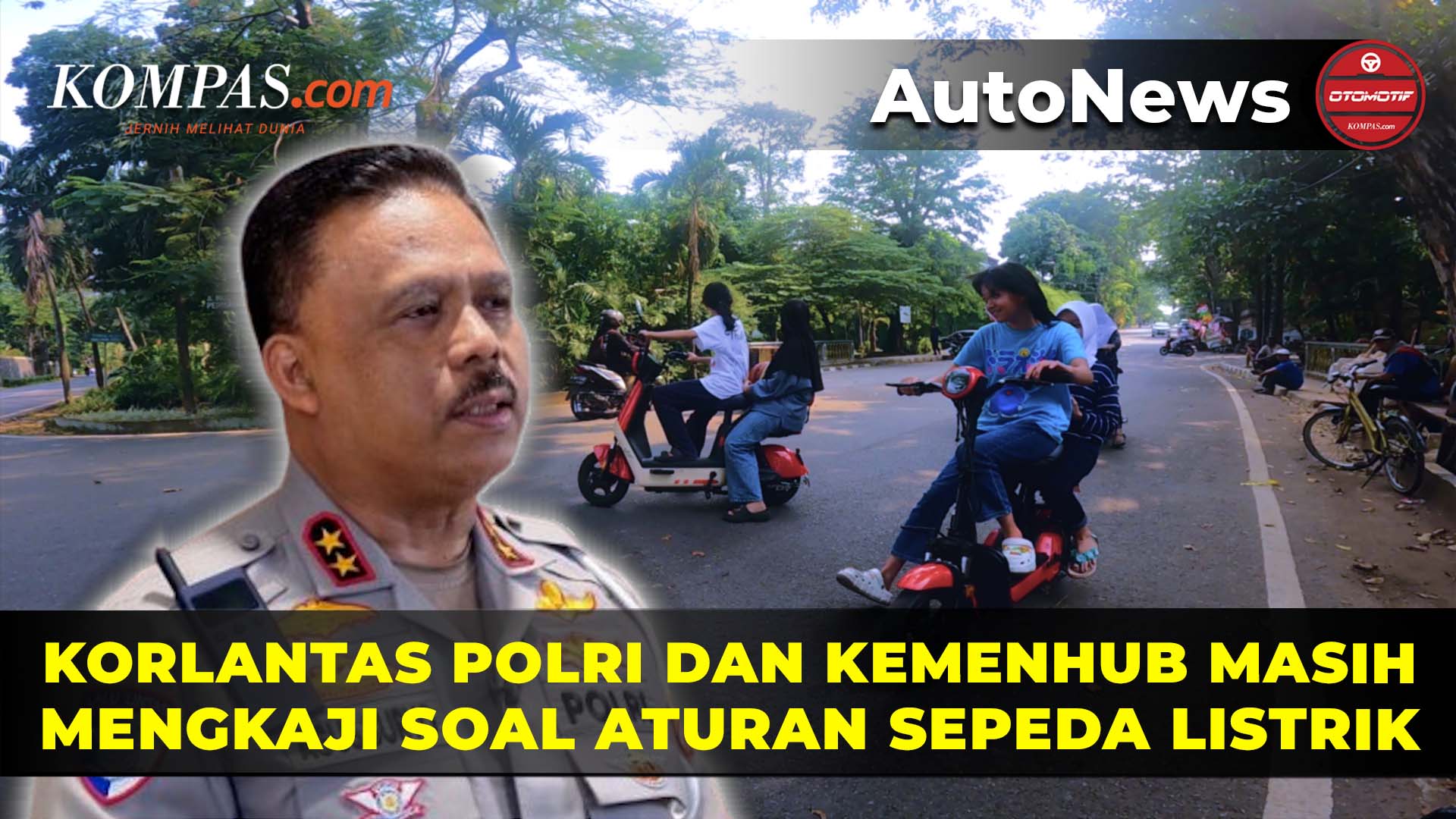Aturan Sepeda Listrik Masih Dikaji Korlantas Polri dan Kementerian Perhubungan