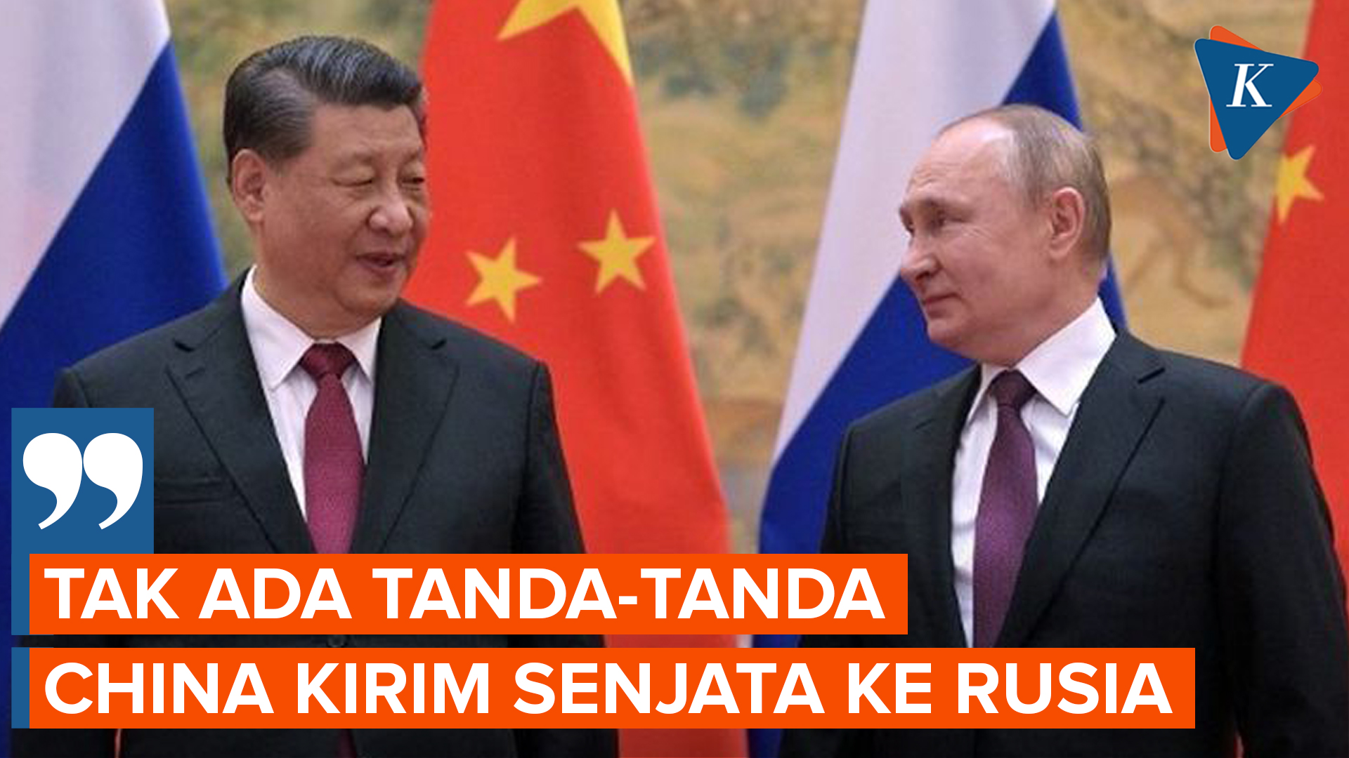 Intelijen Ukraina Tak Lihat Tanda-tanda China Berencana Persenjatai Rusia