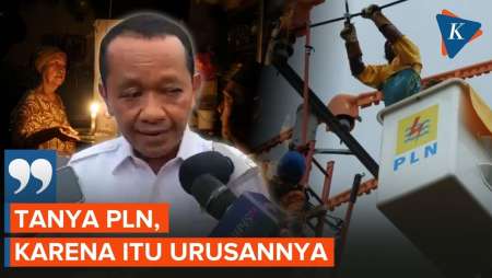 Bahlil Buka Suara soal Kompensasi Pemadaman Listrik PLN