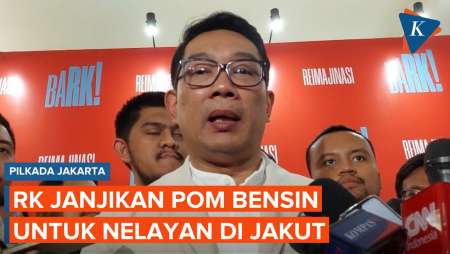 Ridwan Kamil Janjikan Tambah Pom Bensin untuk Nelayan di Jakarta Utara