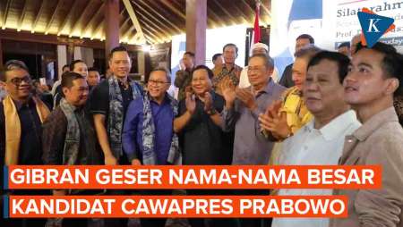 Gibran Berpeluang Jadi Cawapres Pendamping Prabowo, Nama-nama Besar Tersingkir?