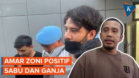 Dites Urine, Ammar Zoni Positif Sabu dan Ganja