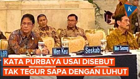Tidak Saling Sapa Dengan Luhut, Purbaya: Kan Jauh Berapa Kursi...