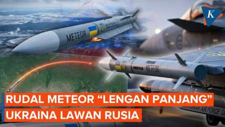 Amunisi Hadapi Rusia, Rudal Meteor Siap Perkuat Militer Ukraina