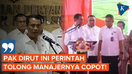 Detik-detik Mentan Amran Copot Pejabat PT Pupuk Indonesia yang Hambat Distribusi