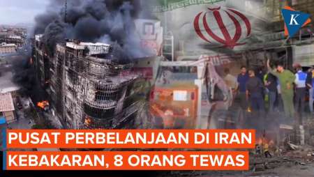 Iran Diguncang Kebakaran Hebat, 8 Orang Tewas dan Puluhan Orang Terluka