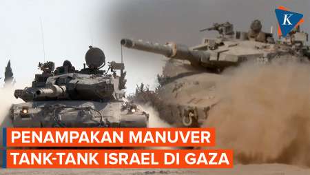 Tank-tank Israel Berkeliaran di Gaza di Tengah Upaya Gencatan Senjata