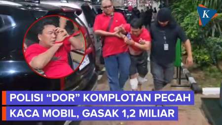 Sindikat Pecah Kaca Meringis Kesakitan Usai Didor Polisi Karena Curi Rp 1,2 M