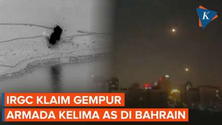 Balas Serangan AS, IRGC Klaim Gempur Armada Kelima Amerika di Bahrain