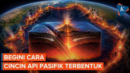 Bagaimana Cincin Api Pasifik Terbentuk?