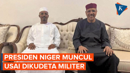 Presiden Niger Muncul untuk Pertama Kalinya sejak Dikudeta Militer