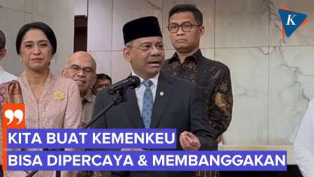 Suahasil Nazara Usai Dilantik Gantikan Purbaya: Kita Buat Kemenkeu Bisa Dipercaya