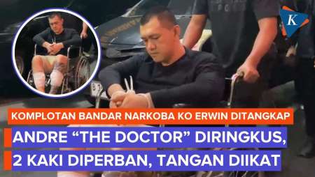 Potret Andre Fernando "The Doctor" Komplotan Bandar Narkoba Ko Erwin Ditangkap Bareskrim
