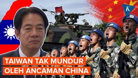 Taiwan Tak Gentar Lawan Ancaman China