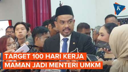 Fokus 100 Hari Maman Abdurrahman Jadi Menteri UMKM