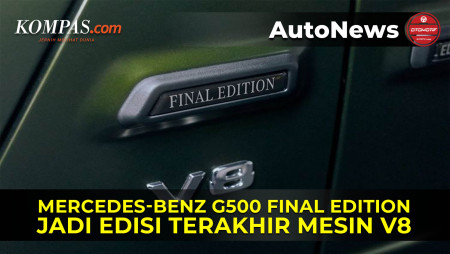 Mercedes-Benz G500 Final Edition, Edisi Terakhir Pakai Mesin V8