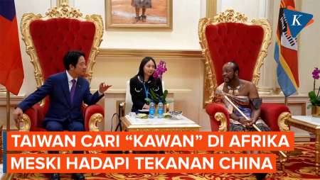Taiwan Cari 'Kawan' di Tengah Tekanan China