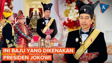 Jokowi Kenakan Pakaian Raja-raja Pakubuwono Surakarta di Peringatan HUT Ke-78…