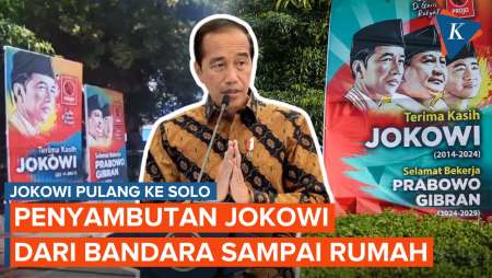 Sambutan Sepanjang Jalan! Jokowi Bakal Disambut dari Bandara sampai Rumahnya