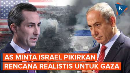 Jangan Serampangan! AS Minta Israel Hati-hati Pikirkan Masa Depan Gaza