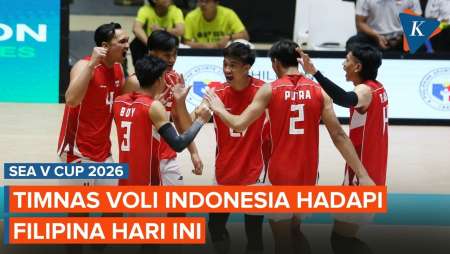 Jadwal Timnas Voli Indonesia Vs Filipina Di SEA V Cup 2026