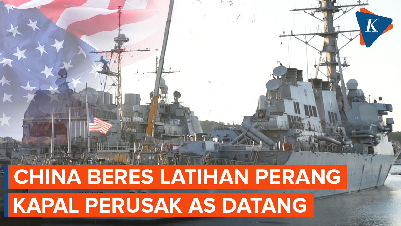 Sepekan usai China Latihan Perang, Kapal Perusak AS Terlihat Berlayar…