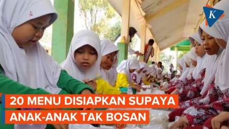 Menu Makan Bergizi Gratis Berganti Setiap Hari agar Anak-anak Tak Bosan