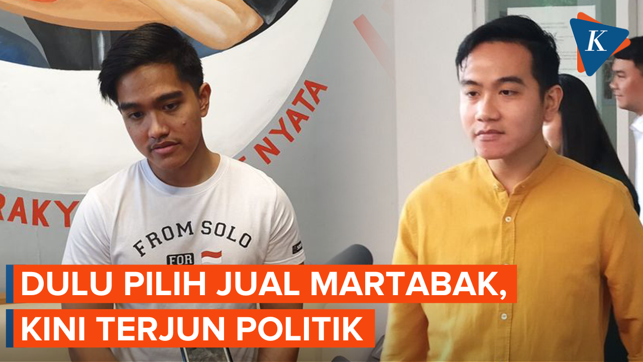 Jejak Karier Anak-anak Jokowi, Dulu Pilih Jual Martabak, Kini Terjun Politik