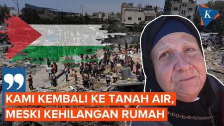 Lebih dari 300.000 Warga Palestina Kembali ke Gaza Utara